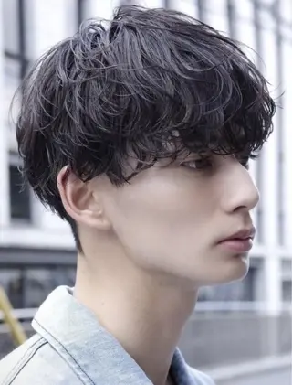 パーマ 中谷海里/フェザー パーマ/スパイキーのヘアスタイル