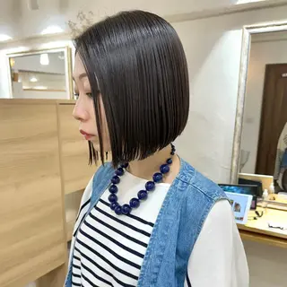 ショート 髪質改善 縮毛矯正/ レイヤー/銀座/本木のヘアスタイル