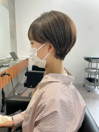 ショート カラー 華 /ショート/ボブのヘアスタイル