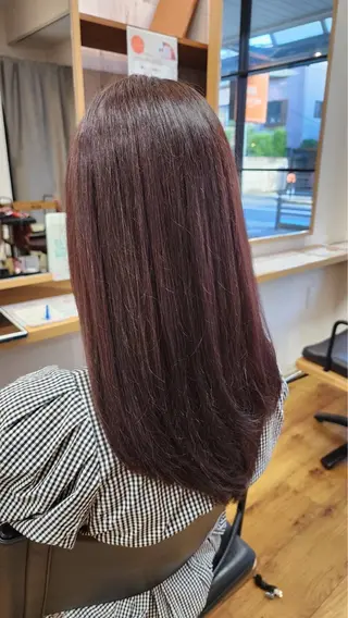 ロング 大井 陽菜のヘアスタイル