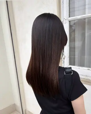 ロング 中垣 茉百奈のヘアスタイル