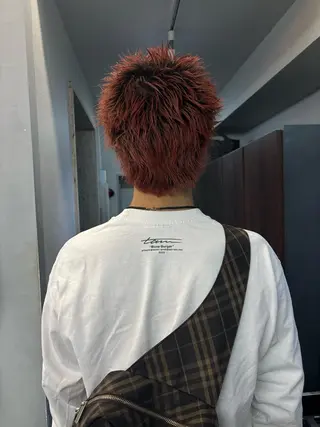 ショート カラー ヘアアレンジ メンズ 💟Opus // Mizuki🐕のヘアスタイル