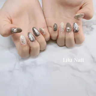 ネイル モチの良さ◉ フィルインネイル♡のネイルデザイン