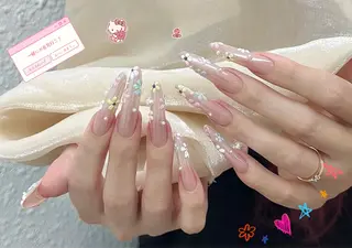 ネイル 長さだし専門店 M2 rikaのネイルデザイン