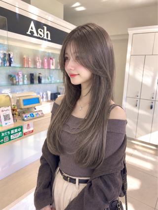 ロング カラー パーマ 金子 直樹のヘアスタイル