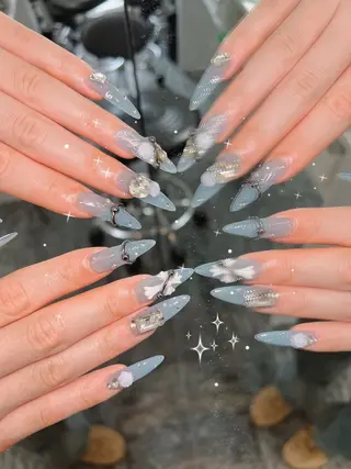 ネイル Sora  Nail 長さ出し専門店のネイルデザイン