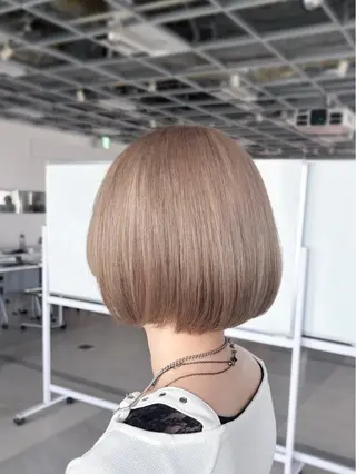 ショート カラー 似合わせカット｡:* nanaka🌦️のヘアスタイル