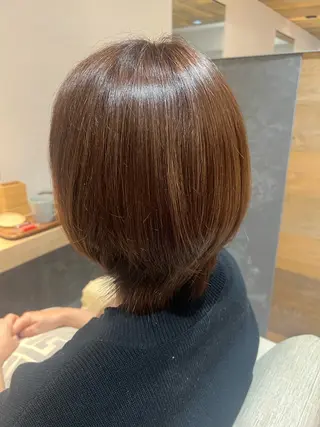 ショート カラー ブルームヘアデザイン かこ。のヘアスタイル