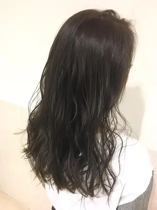 ロング カラー Oopsレイヤー 加藤澄都のヘアスタイル