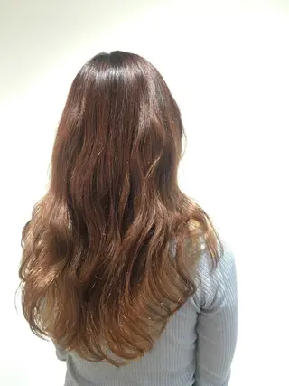 ロング カラー yoshimi .のヘアスタイル
