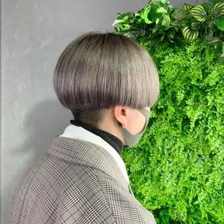 ショート カラー ヘアアレンジ 江藤 星史のヘアスタイル