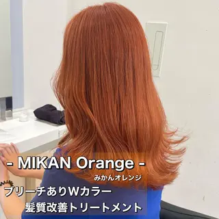 ロング カラー ボブカットモデル 募集中　ukaのヘアスタイル