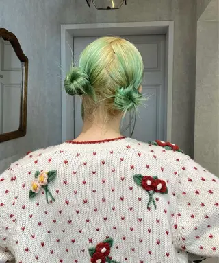 ミディアム カラー ヘアセット🎀パーマ Tsubasaのヘアスタイル