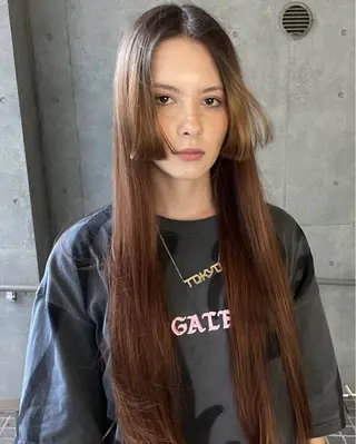 ロング カラー 🌈メンズパーマ🌈 メンズカットアリサのヘアスタイル