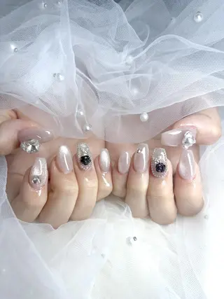 ネイル 韓国ネイル🎀当日 予約⚪︎Karin♡のネイルデザイン