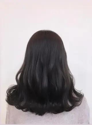 ミディアム カラー もりたみかこ 美容師お休み中のヘアスタイル