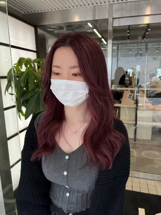 ロング カラー 🌞レイヤー×カラー 前川那津美🌞のヘアスタイル