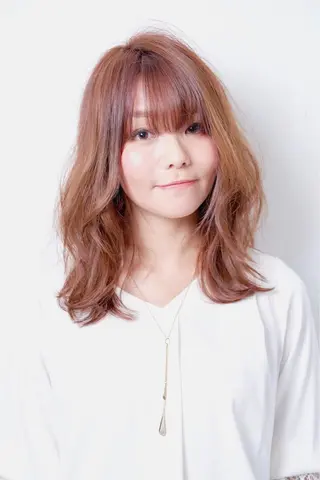 セミロング カラー パーマ 年間1500人担当 代表　南一路のヘアスタイル