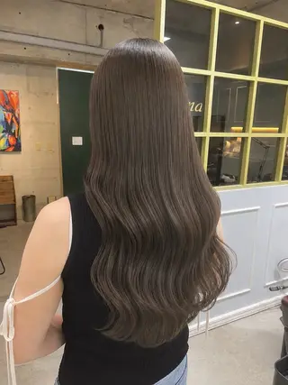 ロング カラー 🦩レイヤー|透明感 カラー🦩makoのヘアスタイル
