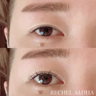 マツエク・マツパ RECHEL ALOHA　茨木店のマツエク・マツパデザイン