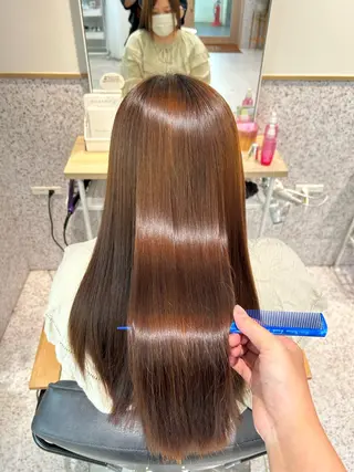 ♡透明感カラー★ ネイル/しの♡のヘアスタイル