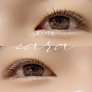 マツエク・マツパ アイブロウ GRANDEcara 栄 Miki🍀のマツエク・マツパデザイン