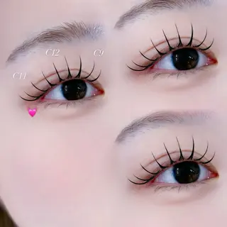 マツエク・マツパ 本日🈳🙆♀️ 💚yukino💚のマツエク・マツパデザイン