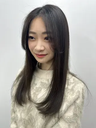 ロング 佐藤 蓮のヘアスタイル