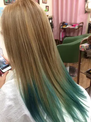 ロング カラー kou艶髪師色髪師 こう 艶髪師色髪師のヘアスタイル