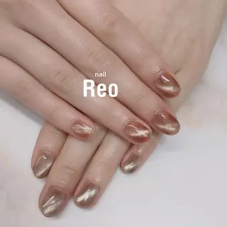 ミディアム ネイル Blowe ニュアンスのネイルデザイン
