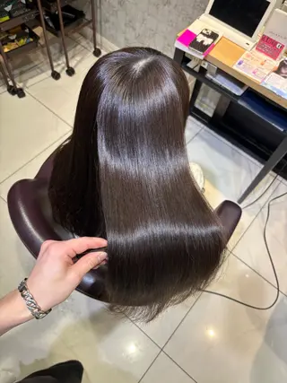 ロング カラー 🩵レイヤー✖︎ 髪質改善🩵リョウヤのヘアスタイル