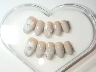 ネイル 下妻ネイルサロン/ 持ちの良いネイルのネイルデザイン
