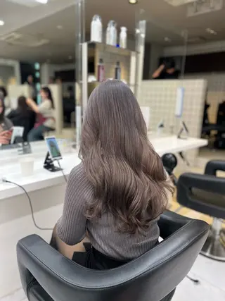 ロング カラー ヘアアレンジ 💍透明感×韓流ハイ トーン💍RYUTAのヘアスタイル