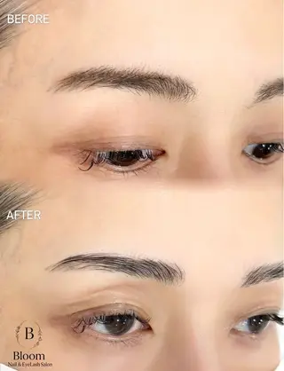 アイブロウ Bloom eyelash 三好のマツエク・マツパデザイン