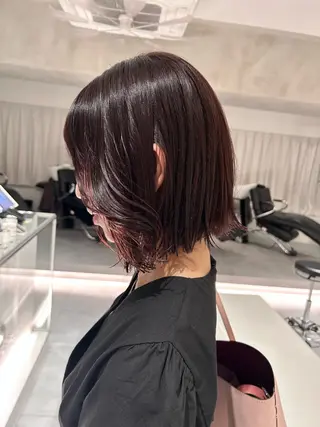 ショート カラー 🪞透け感&韓国ヘア 🪞honokaのヘアスタイル