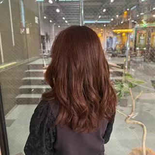 ロング カラー パーマ mihiro ⟡.·*.のヘアスタイル