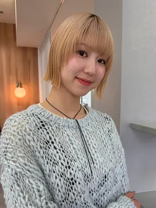 ショート 駒場 まといのヘアスタイル