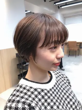 ショート 杉野 凜のヘアスタイル