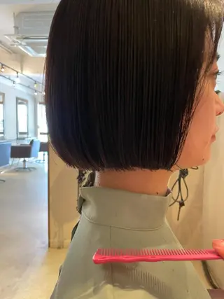 ショート minatsu 東京の技術を京都でのヘアスタイル
