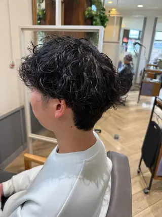 パーマ 白髪ぼかし/髪質改善 濱走大輝のヘアスタイル