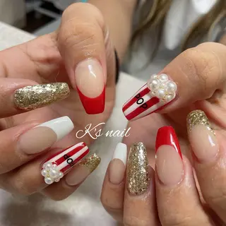 ミディアム K's nail kotoeのネイルデザイン