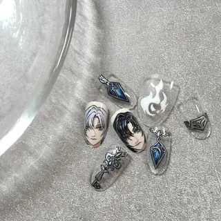 nails by sayaのネイルデザイン