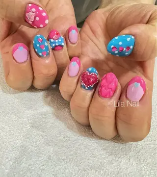 ネイル Lila Nail 藤野のネイルデザイン
