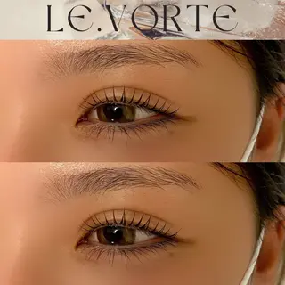 マツエク・マツパ Le.vorte /nao店長のマツエク・マツパデザイン
