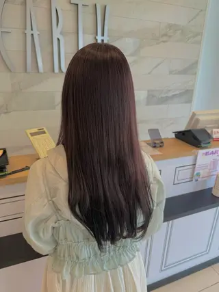 ロング 会田 寧生のヘアスタイル