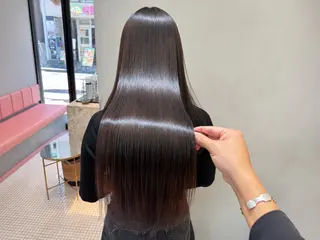 ロング カラー 🦋韓国girly 艶髪矯正🦋凛太郎のヘアスタイル