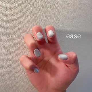 ショート カラー キッズ パーマ ネイル ヘアアレンジ マツエク・マツパ アイブロウ メンズ ease NAILSALONのネイルデザイン