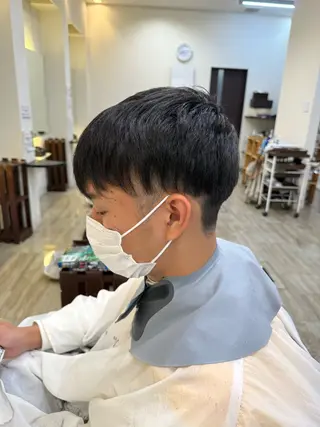 ショート メンズ 永井 天斗のヘアスタイル