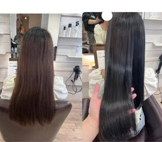 セミロング 三原 つばさのヘアスタイル
