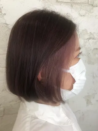 ショート カラー ️韓国ヘア/レイヤー カット❤️Yūkaのヘアスタイル